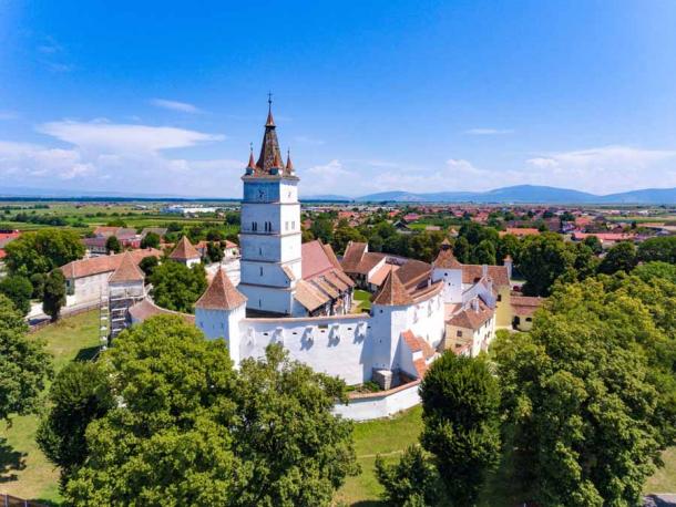 Transylvanian Fortified Church in Harman, Romania. Source: Calin Stan / Adobe Stock