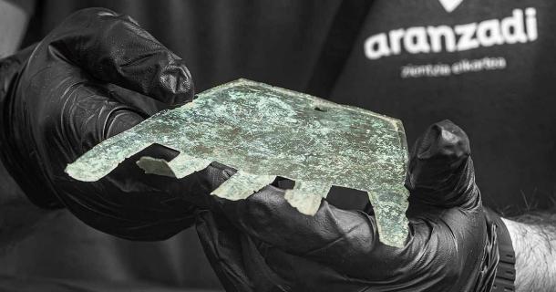 Bronze Hand Inscribed with Rare Vasconic Script Linked With Basque Found in Spain