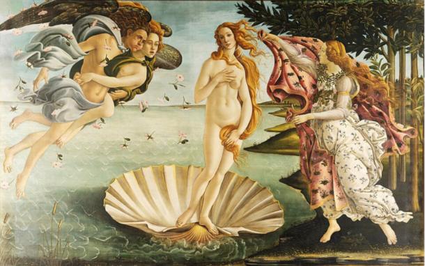 The Birth of Venus by Botticelli.