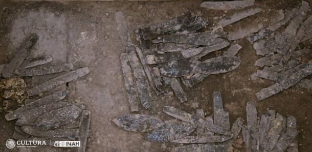 Knife Offering Like No Other Discovered in the Great Basement of Tlatelolco