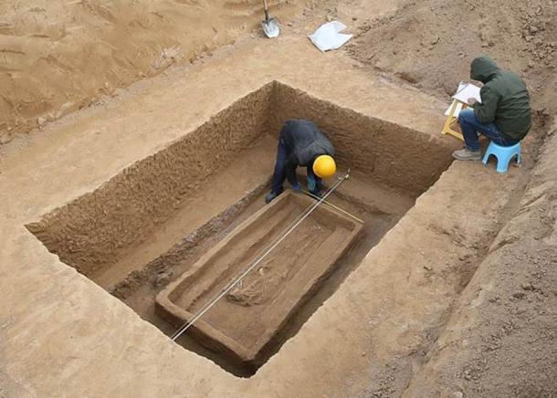 One of the Warring States Period graves found in Sanmenxia City in central China of a total of 260 that have stunned Chinese archaeologists. Source: CGTN