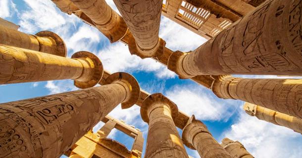 Karnak temple in the ancient Egyptian city of Thebes. Source: Calin Stan / Adobe Stock 