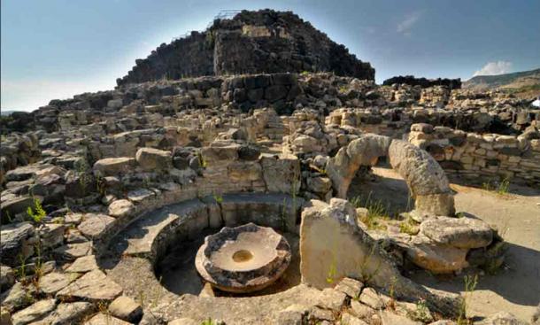 Su Nuraxi - a nuragic archaeological site in Barumini, Sardinia, Italy. Source: robnaw/Adobe Stock