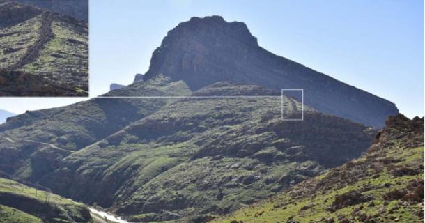 Location of the Gawri Wall in Salmaneh Mount, south-east of Bamu mountain. Source: S. Alibaigi / © Antiquity Publications Ltd, 2019