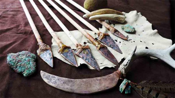 Copper tools from the Old Copper Culture of the Great Lakes region. Source: Michelle Bebber / Kent State University Eren Laboratory