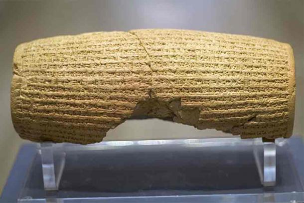 The Cyrus Cylinder. Source: Prioryman/CC BY-SA 3.0