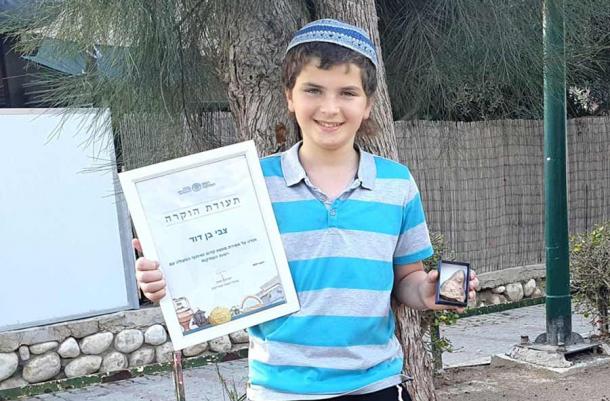 11-Year-Old Boy Finds Rare Ancient Fertility Goddess Amulet In Israel