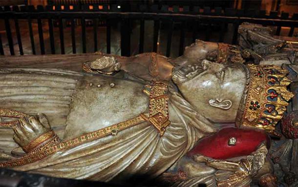 Henry IV and Joan of Navarre, detail of their effigies in Canterbury Cathedral. Source: Nilfanion/CC BY-SA 4.0