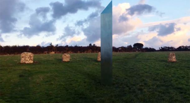 Augmented Reality Monolith At Ancient English Site Confuses UK Press