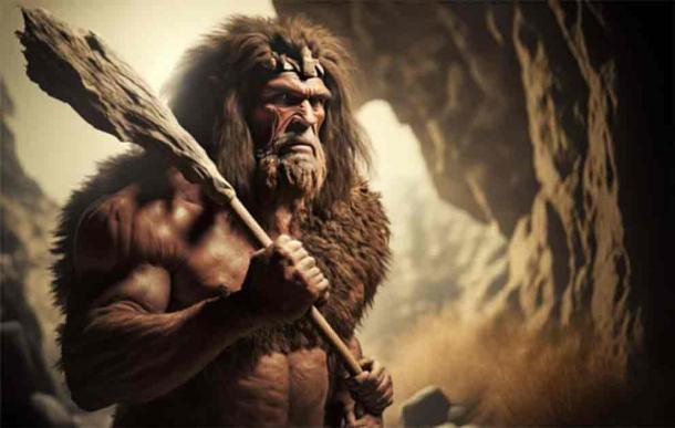 Neanderthal warrior AI generated. Source: dasom/Adobe Stock