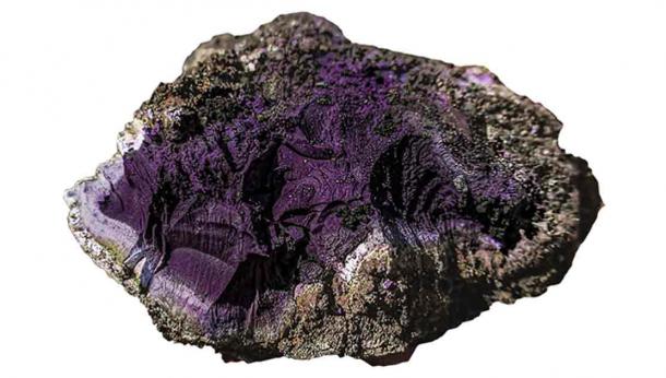 The Tyrian Purple pigment found at Carlisle Cricket Club Source: Wardell Armstrong