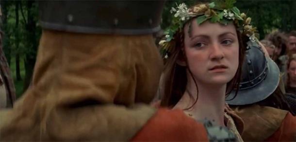 In the classic film Braveheart, jus primae noctis was used as a primary early plot device that pushed the Scots to rebellion and war against the English lords who allegedly claimed these privileges. (YouTube screenshot / Nolan and The Nation)