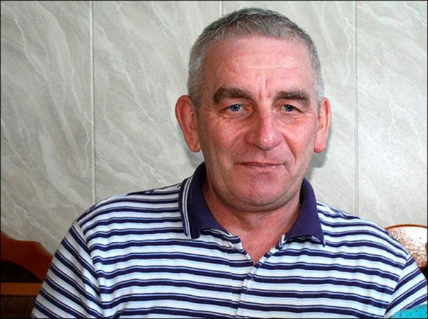 Fisherman Nikolay Tarasov, 55, made the remarkable Bronze Age 'catch' when he dipped his net in the Dudet River near his home in Tisul, Kemerovo region. Pictures: Tisul History museum, The Siberian Times