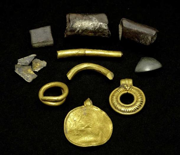 The gold and silver pieces found by a man with a metal detector on a Danish island may have been part of sacrificial offerings in 536 AD to the god Odin to avert harsh, cold weather.