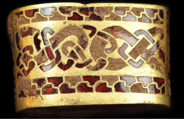 Some of the precious pieces from the treasure hoard
