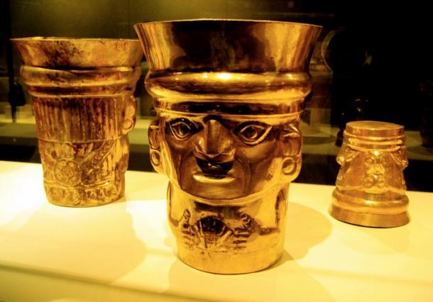Spectacular gold ware from the Lambayeque culture