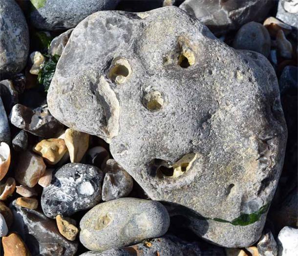 Is the graphite artifact a Mongolian phallus, or is it just a case of pareidolia, like the one seen here? (kcomberg / Adobe Stock)