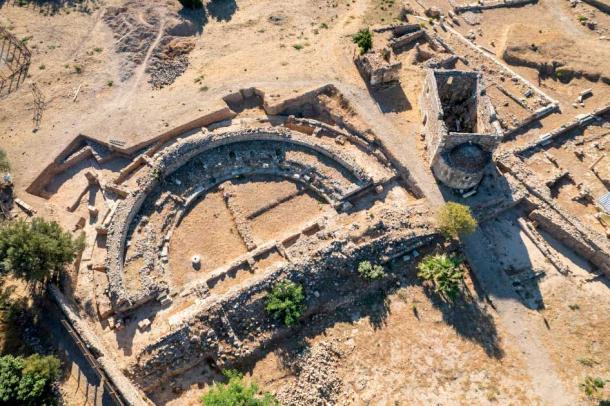 The grave was found near the Odeon at the main complex at Kelenderis, shown here. (Suzi / Adobe Stock)
