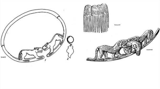 In other similar but intact graves in the Altai Republic, archeologists have suggested a likeness in these 2,500 year old women to the fabled all-female virgin Amazon warriors of known to the Ancient Greeks.