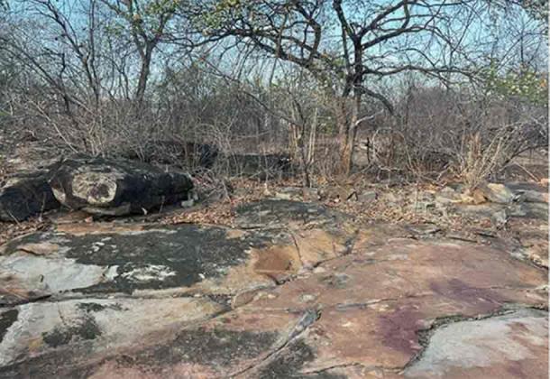 Ground-level view of the site from Outcrop 1. (Troiano, et al., Scientific Reports 2024)