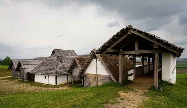 Prehistoric hillfort Heuneburg near Hundersingen, district Sigmaringen, Baden-Württemberg, Germany. (Dietrich Krieger/CC BY SA 3.0)