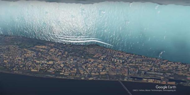 A 1000-meter-deep ice sheet covered Dundee during the Ice age in Scotland. (YouTube Screenshot)