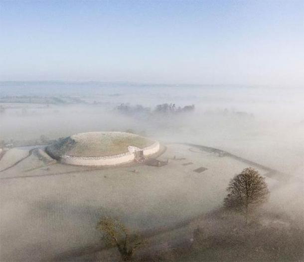 Newgrange, one of the most famous Irish megalith monuments. Credit: Ken Williams, shadowsandstone.com