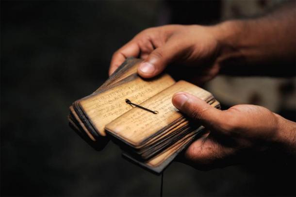 The Vedas are a collection of Hindu sacred texts written in Sanskrit. (styf /Adobe Stock)