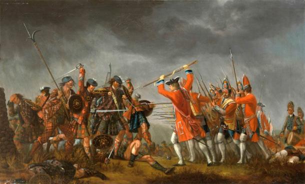 La Batalla de Culloden fue la última batalla de Charles Edward Stuart en el levantamiento jacobita. Tuvo lugar el 16 de abril de 1746 y culminó con la muerte de cientos de jacobitas. (Dominio publico)