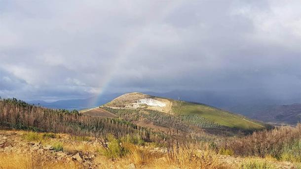 Argemela - place of ancient Celtic hillfort (Image: Courtesy of Michael Severin 2017)