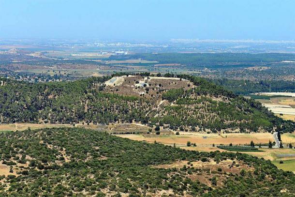 Vista de Tel Azekah (AVRAMGR /CC BY-SA 4.0)