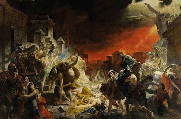 El último día de Pompeya de Karl Brullov (1830–1833) (Dominio público)