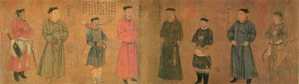 Una pintura de la canción del sur que representa a los generales masculinos que detuvieron el avance de Jin hacia el sur de China. (Dominio publico)