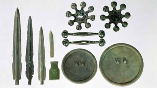 Artefactos de la Edad del Bronce cuyo estaño era vital para la producción. ( Dominio publico )