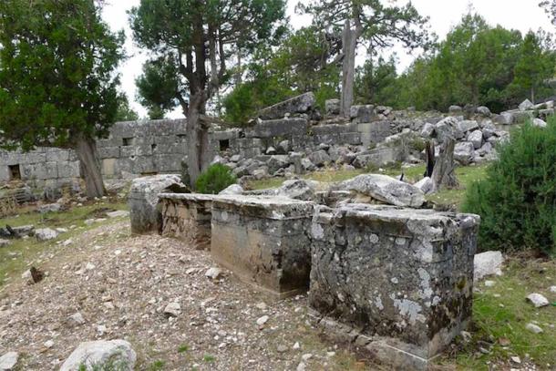 Diogenes of Oenoanda was an Epicurean Greek from the second century AD who carved a summary of the philosophy of Epicurus onto a portico wall in the ancient Greek city of Oenoanda in Lycia (Ansgar Bovet /CC BY-SA 3.0)
