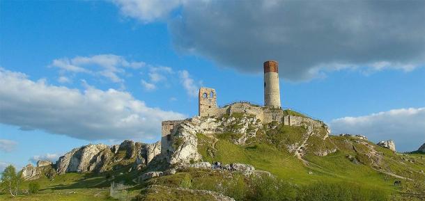 The panorama of Olsztyn Castle in modern times. (Ziijon / CC BY 3.0)