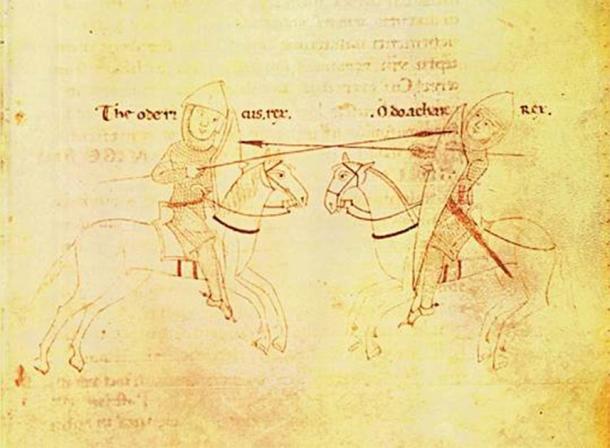 Having defeated the Odoacer in 493 AD, Theodoric the Great guided the rise of the Ostrogothic Kingdom in Italy. (CC BY-SA 4.0)