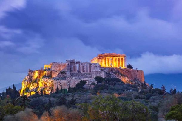 Acropolis of Athens, built by Pericles during the Golden Age of Athens (460–430 BC), long after Theseus (1234–1205 BC) (Kavalenkava / Adobe Stock)