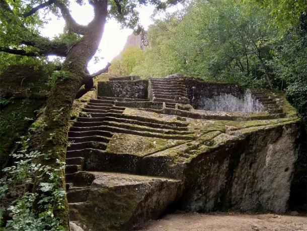 Piramide Etrusca di Bomarzo or the ‘Etruscan Pyramid of Bomarzo.’ (Alessio Pelligrini / Flickr)