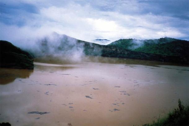 There are many myths and folk stories surrounding the crater lakes of Cameroon. (United States Geological Survey / Public Domain)