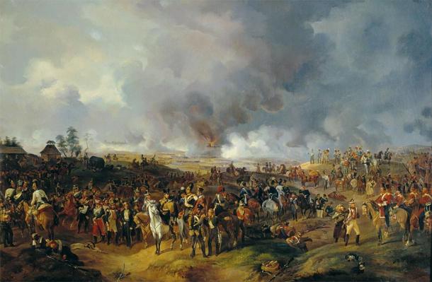 Depiction of the Battle of Leipzig. (Alexander Sauerweid / Public domain)