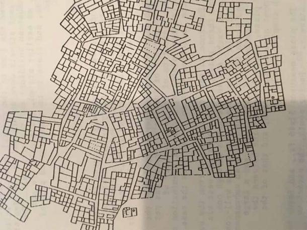 Grid pattern of the streets of Subeita (Image © Dr Ken Gutwein)