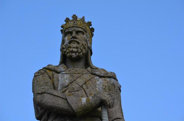 Statue of Robert the Bruce, Stirling Castle, Stirling, Scotland. (Aaron Bradley/CC BY SA 2.0)