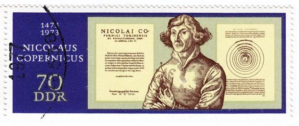 Nicolaus Copernicus stamp issued in 1973 AD by East Germany or the DDR, which clearly shows that this scientist was a hero and not just in Poland! (konstantant / Adobe Stock)