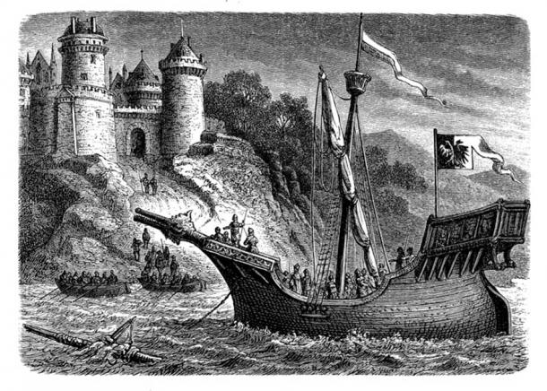 The merchant guilds invested in many shipbuilding innovations, including the creation of a ship known as the Hanseatic cog which could carry up to 200 tonnes (2,204.6 pounds), for their trading networks in the North and Baltic Sea. (acrogame / Adobe Stock)