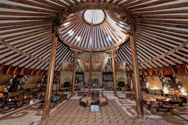 Living the nomad life in a yurt doesn’t require forgoing modern conveniences (Jef Milano / Adobe Stock)
