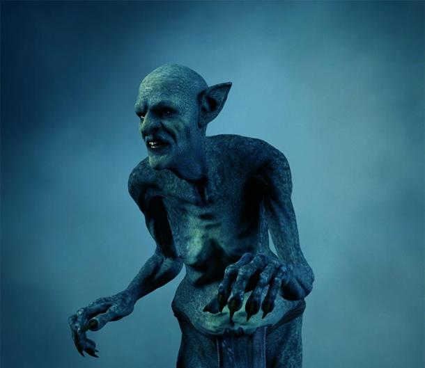 Interpretation of a Coranian, the mythical creature which could hear all words carried on the wind (chainat / Adobe Stock)