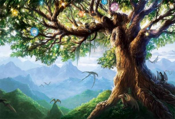 Yggdrasil, the ancient Norse Tree of Life. (Alayna/ Deviant Art)