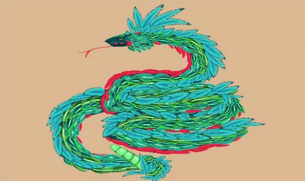 Quetzalcoatl, the plumed serpent. (Kazakova Maryia /Adobe Stock)