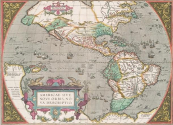 Ancienne carte des Amériques de 1606. (Abraham Ortelius / Domaine public)